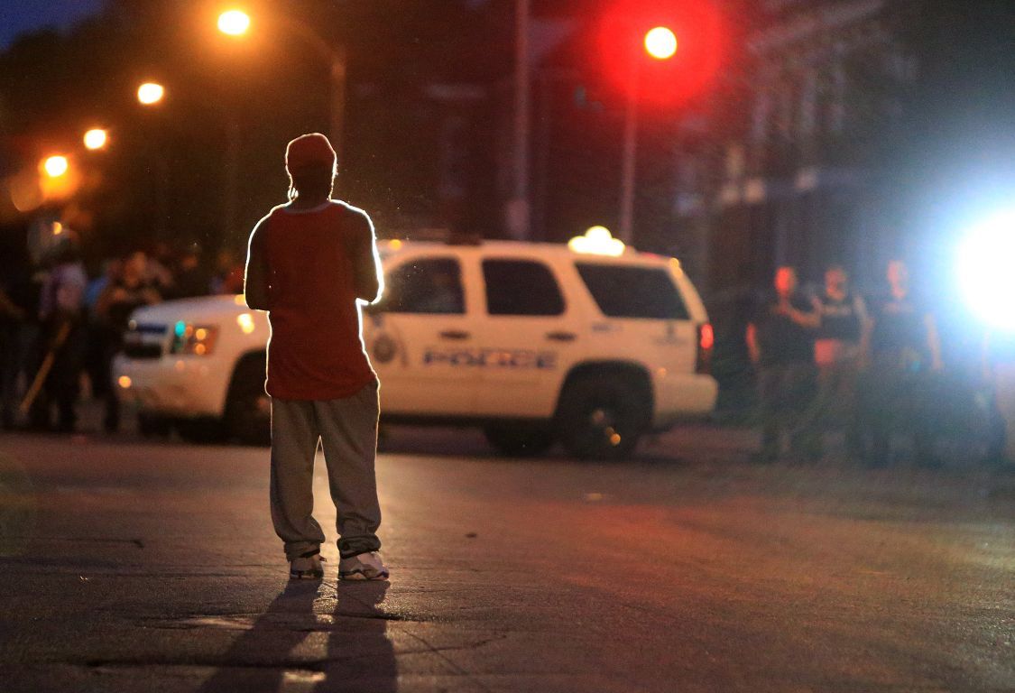 Officer-involved shooting sparks crowd